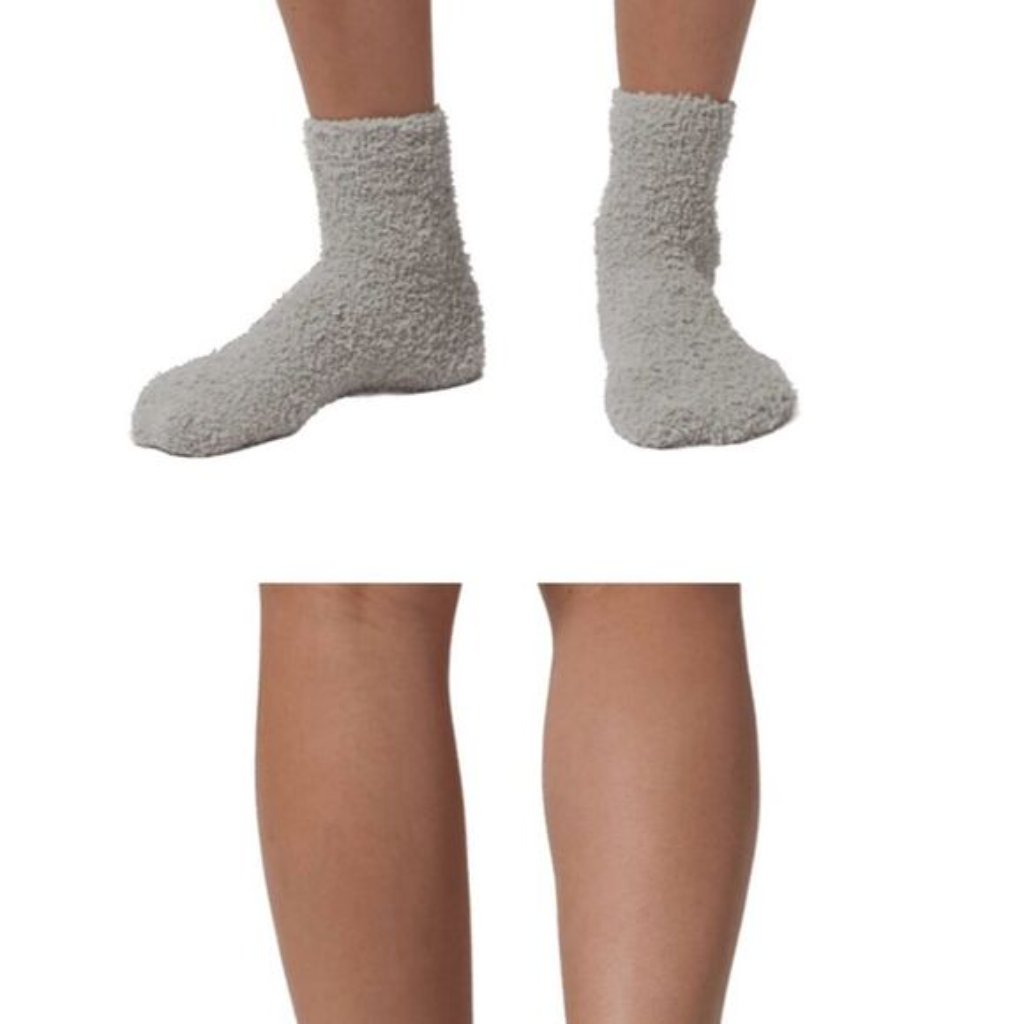 Unhide Softie Socks (2-Pak Pale Rose Pink & Grey) Brand-New & So Soft! — image 4 of 8